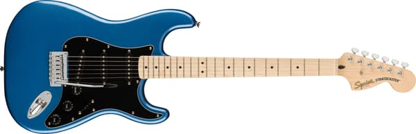 Squier Affinity Stratocaster -elgitarr, Lake Placid Blue