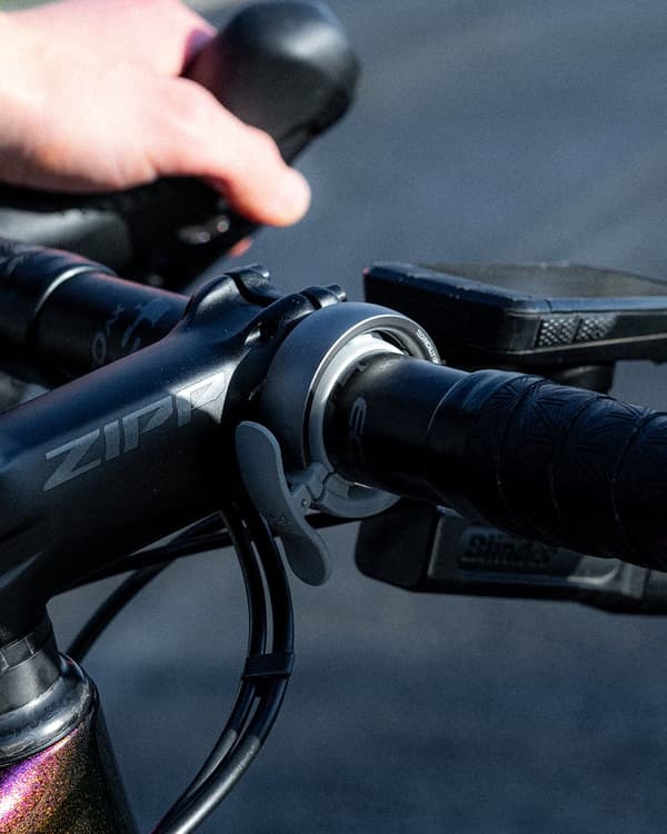 Knog Oi Prima Primer Large ringklocka, grå