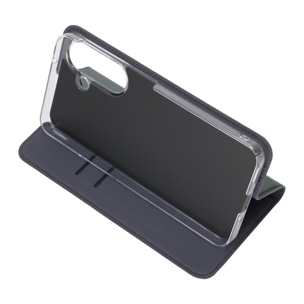 FoneKit BookCase skyddsfodral, Samsung Galaxy A27, mörkgrön