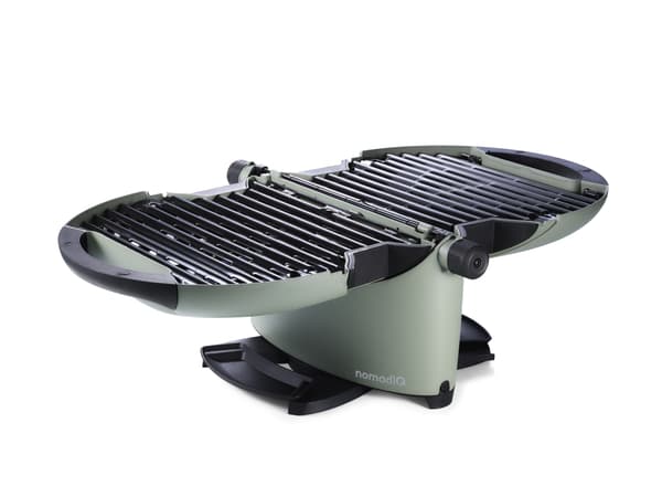 NomadiQ elektrisk bärbar grill, grön