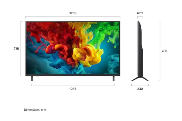 LG 55" QNED 82 – 4K Mini–LED TV (2026)