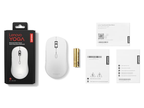 Lenovo Yoga Bluetooth Silent Mouse trådlös mus, Seashell
