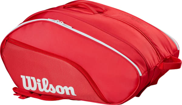 Wilson Padel Tour Bag racketväska, röd