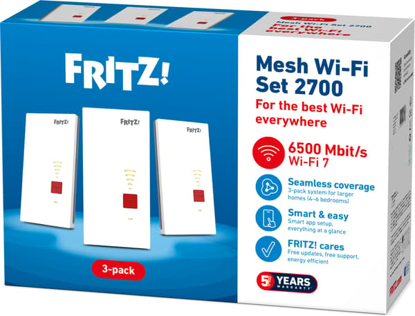 FRITZ!Mesh 2700 Mesh-system, 3-pack
