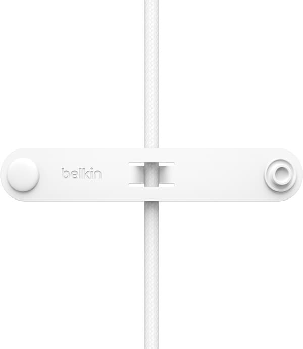 Belkin 2-i-1 USB-C + Lightning-kabel, vit