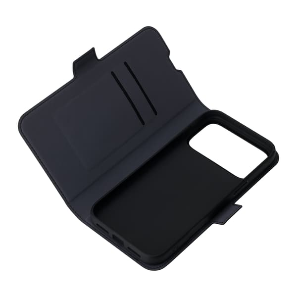 FoneKit MagSafe-kompatibelt BookCase skyddsfodral, iPhone 17 Pro Max, svart