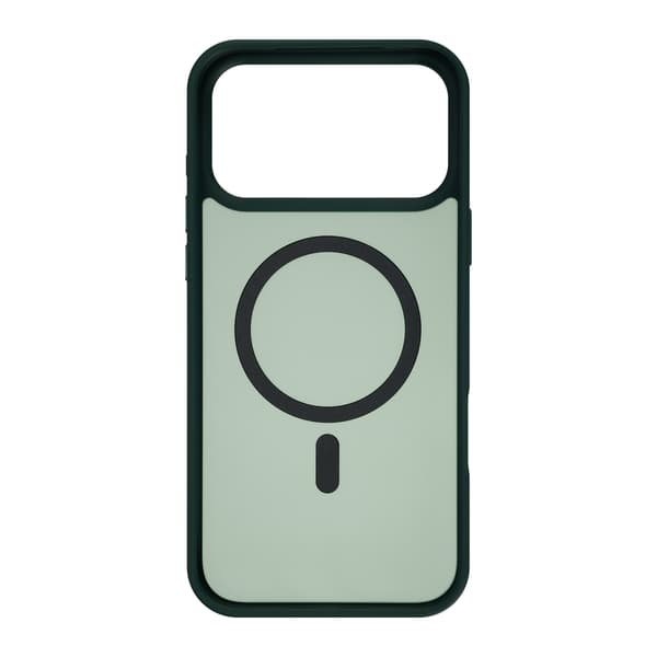 FoneKit MagSafe-kompatibelt Soft Touch skyddsfodral, iPhone 17 Pro Max, mörkgrön