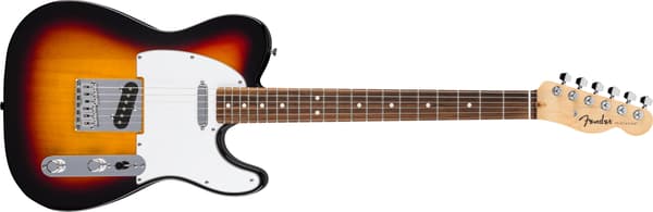 Fender Standard Telecaster elgitarr, 3-Color Sunburst
