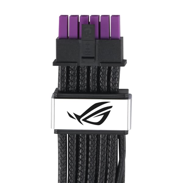 Asus ROG Equalizer 12V-2x6 PCIe strömkabel, svart