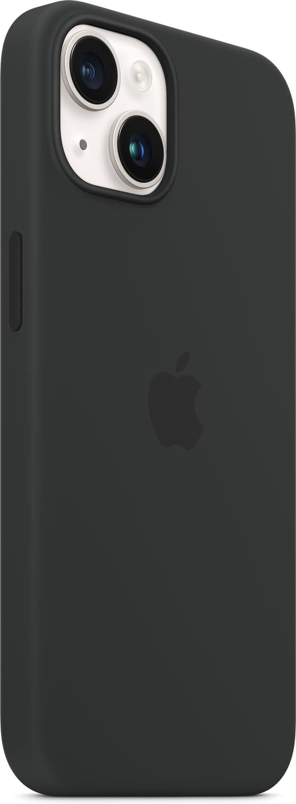Apple iPhone 14 silikonfodral med MagSafe, midnatt