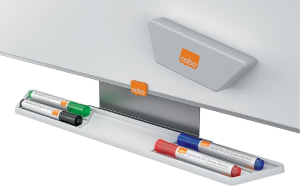 Nobo whiteboardmagneter, 4 st, orange