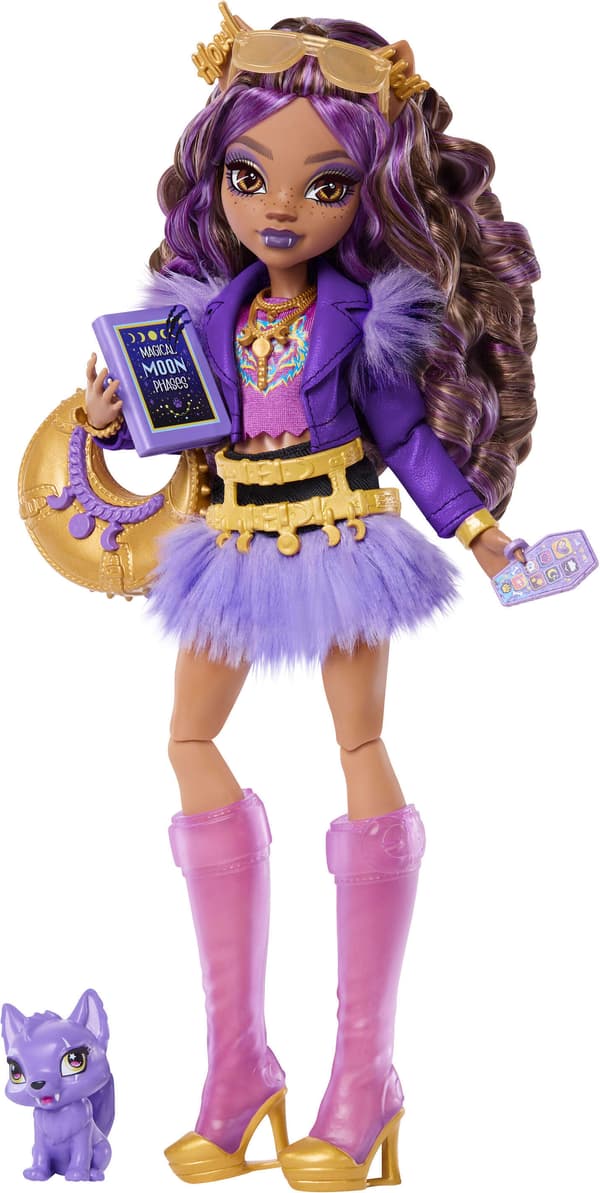 Monster High Clawdeen modedocka