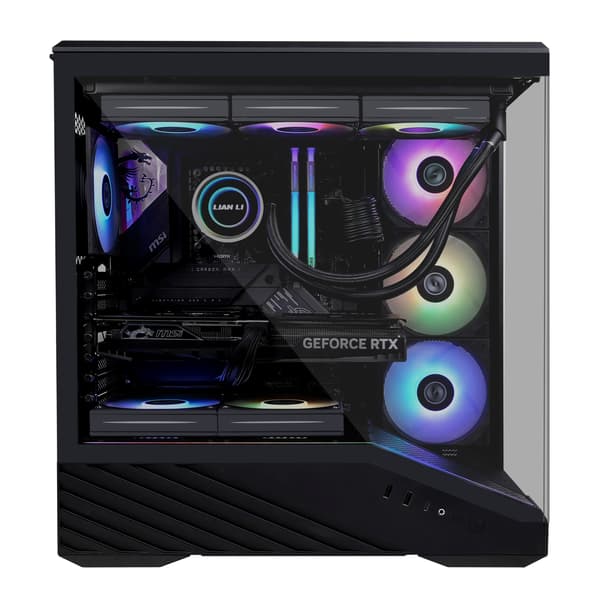Lian Li Vector V100 ATX-chassi, svart