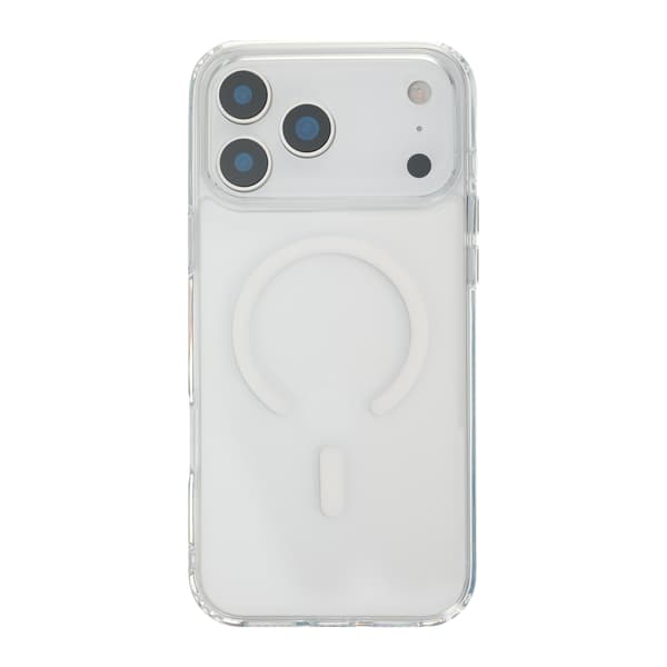 FoneKit Premium MagSafe-kompatibelt skyddsfodral, iPhone 17 Pro Max, transparent