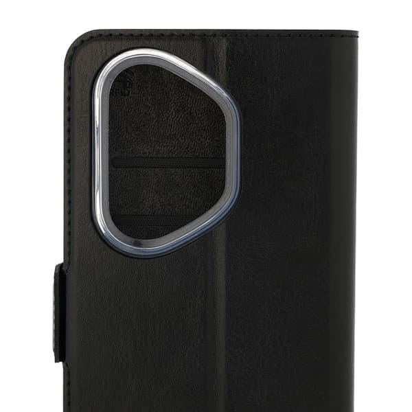 Wave Book Case skyddsfodral, Honor 400 Pro, svart