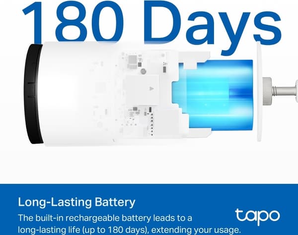 TP-LINK Tapo C410 övervakningskamera för utomhusbruk, 2 st
