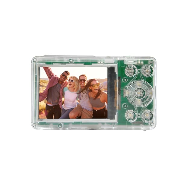 Rollei Compactline Pocket Transparent digitalkamera, klar