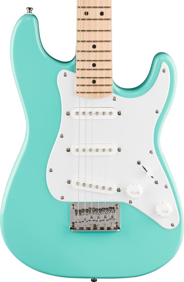 Squier Mini Stratocaster elgitarr, Sea Foam Green