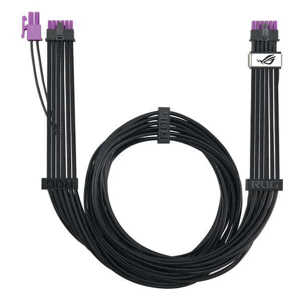 Asus ROG Equalizer 12V-2x6 PCIe strömkabel, svart