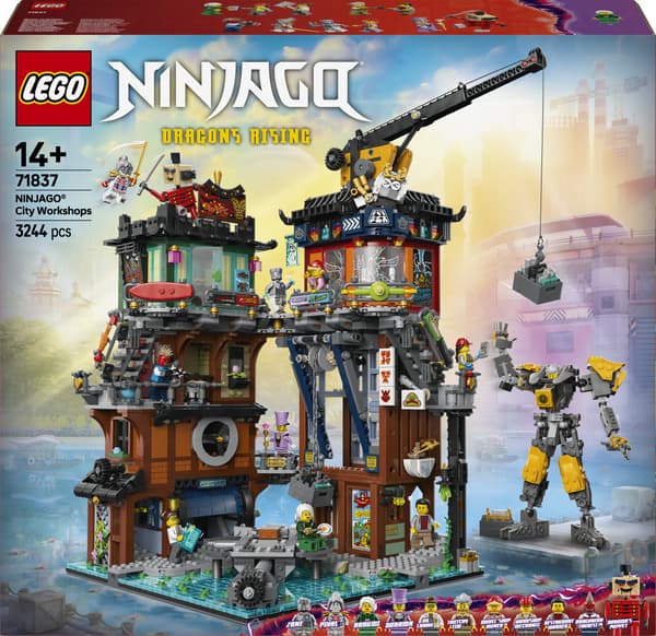 LEGO Ninjago 71837 NINJAGO Stadens verkstäder