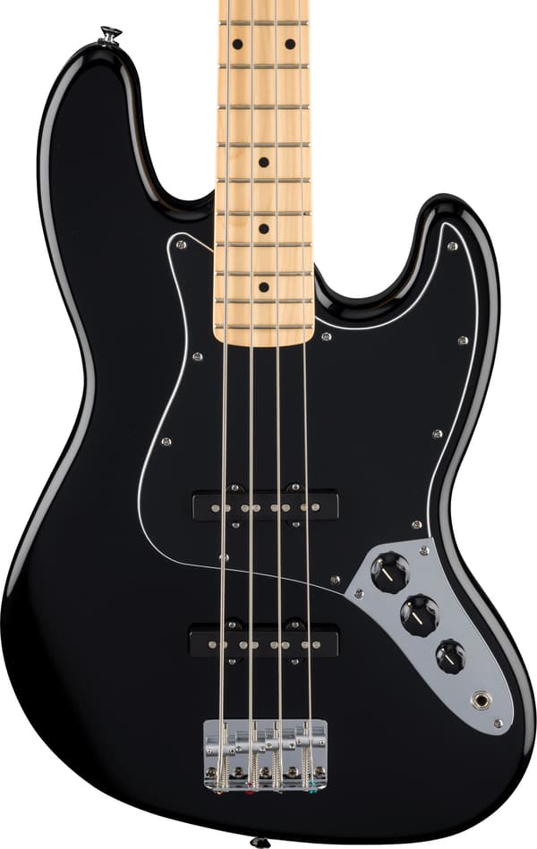 Fender Standard Jazz Bass elbas, svart
