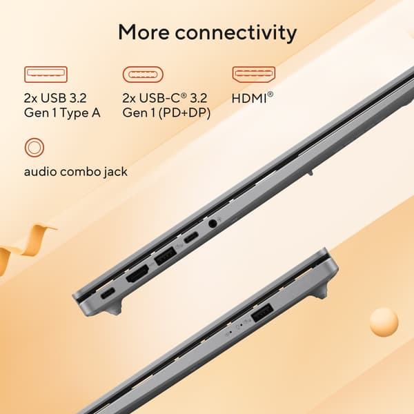 ASUS Vivobook 16 16" bärbar dator, Windows 11 Home (D1607GA-MB044W)