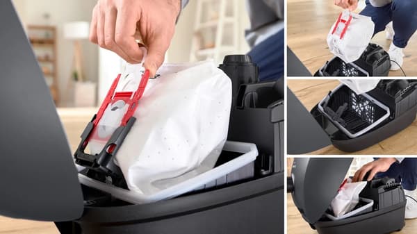 Bosch Serie 4 dammsugare, BGL41GR3H, grå