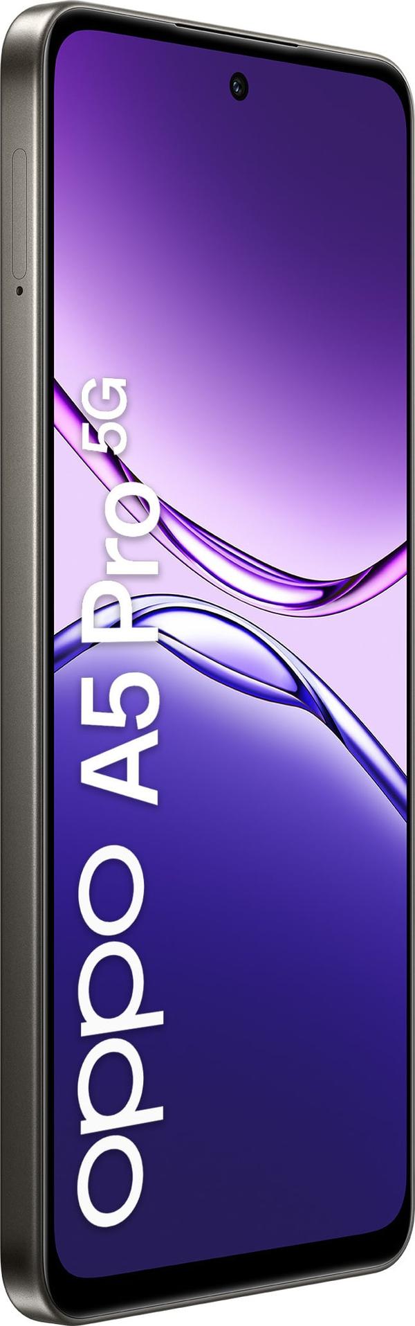 OPPO A5 Pro 5G telefon, 256/8 GB, Svartbrun