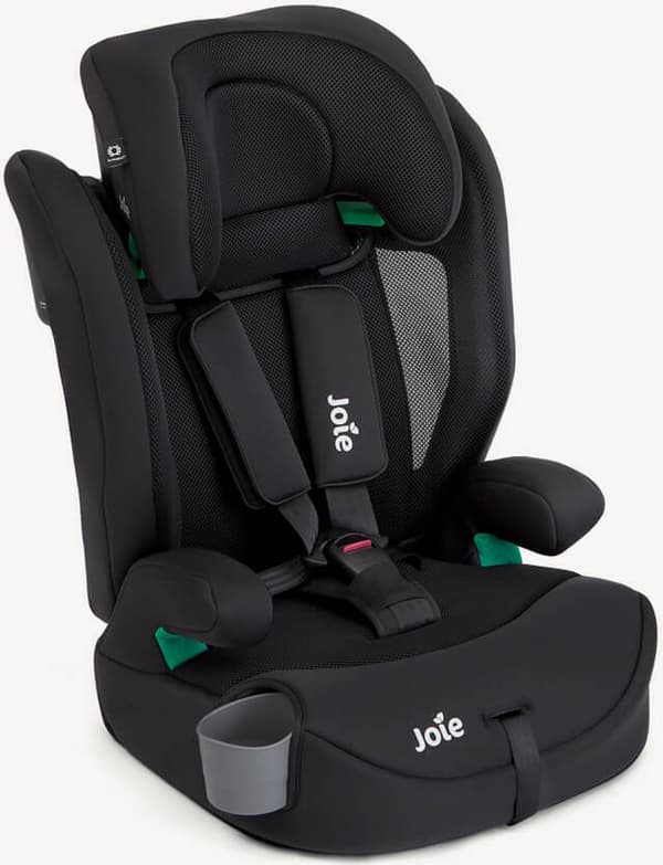 Joie Elevate R129 bilbarnstol, 76 - 150 cm, Midnight Air Mesh