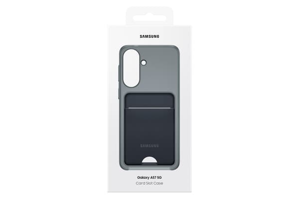 Samsung A57 Kortfackfodral skyddsskal, svart
