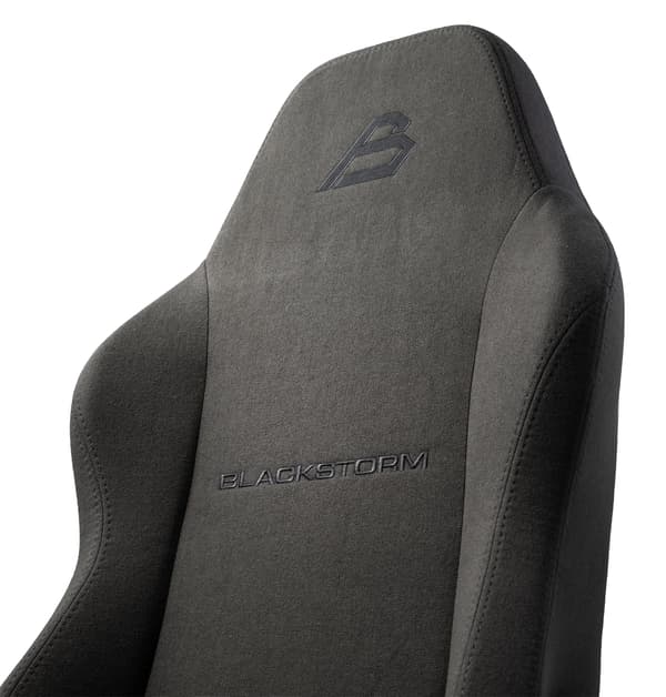 Blackstorm Monarch Fabric gamingstol, svart