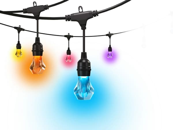 Nanoleaf Essentials Matter Utomhus Förlängningssats för Ljusslinga 15m