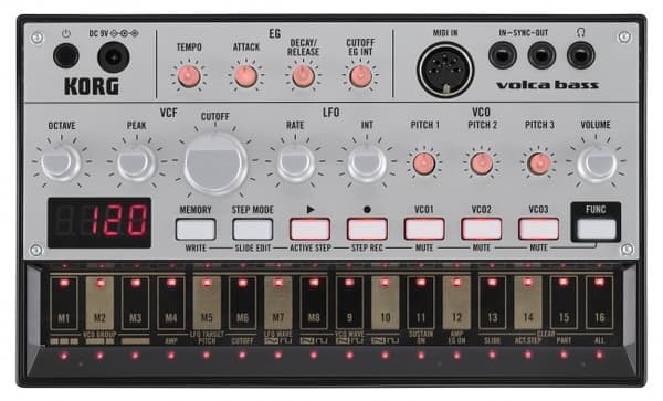 Korg Volca Bass analog synthesizer