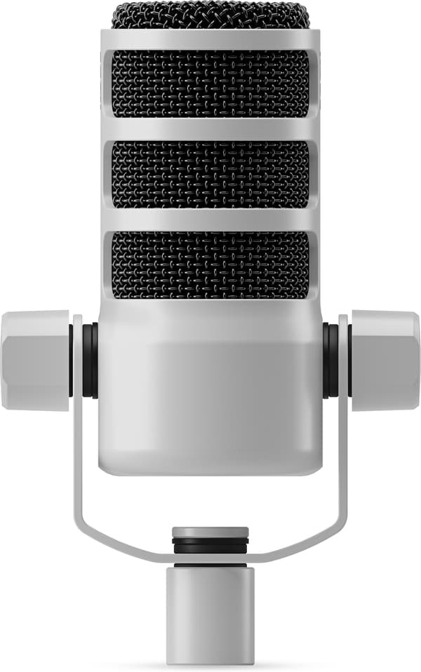 Rode PodMic mikrofon, vit