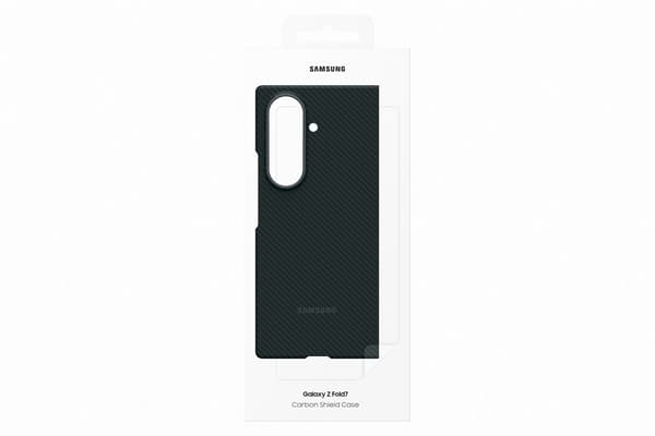 Samsung Z Fold7 Carbon Shield-skyddsfodral, svart