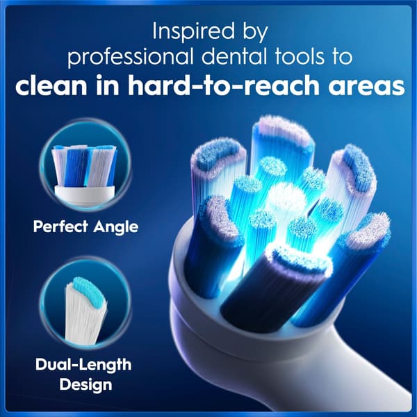 Oral-B iO5 eltandborste, vit + resefodral
