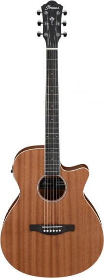 Ibanez AEG7MH-OPN -elektroakustisk gitarr, Open Pore Natural