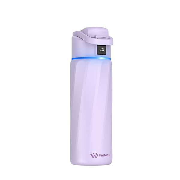 WaterH BOOST Chug Lid smartflaska, 710 ml, lila