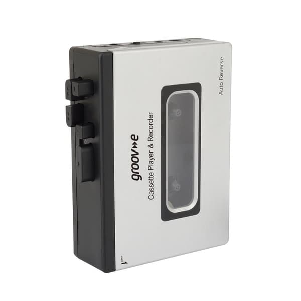 Groov-e PS530SR bärbar kassettbandspelare med Bluetooth