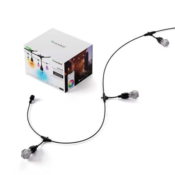 Nanoleaf Essentials Matter Utomhus Förlängningssats för Ljusslinga 15m
