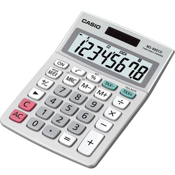 Casio MS-88ECO bordsräknare