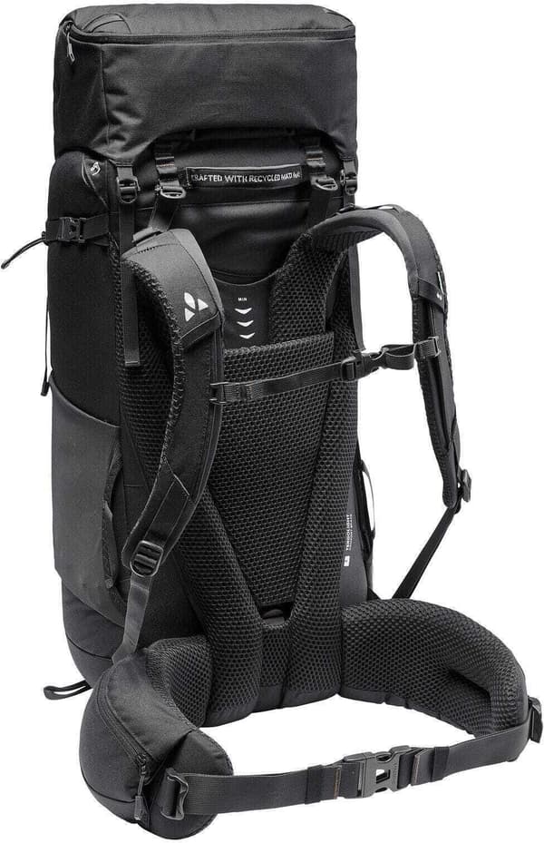 Vaude Astrum EVO 60 + 10 ryggsäck, svart
