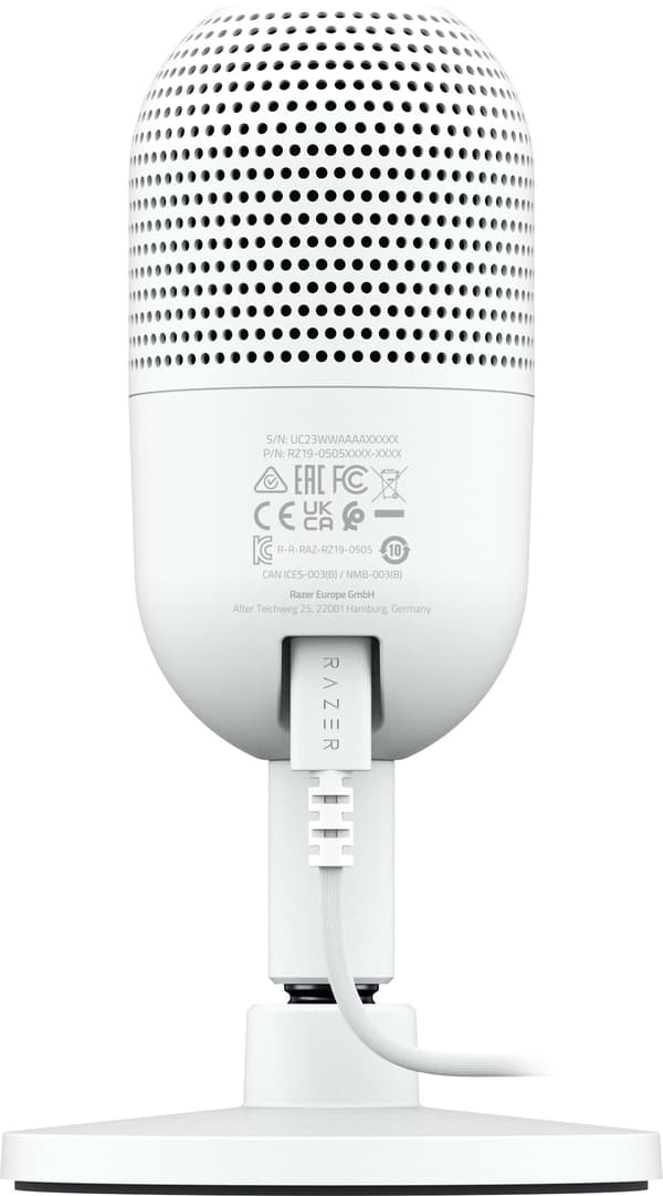 Razer Seiren V3 Mini -mikrofon, vit