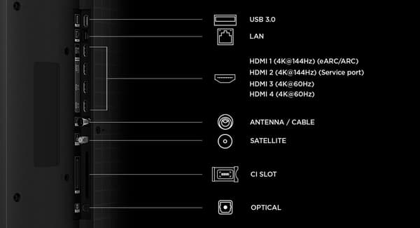 TCL 65" RM7L – 4K RGB Mini-LED Google TV
