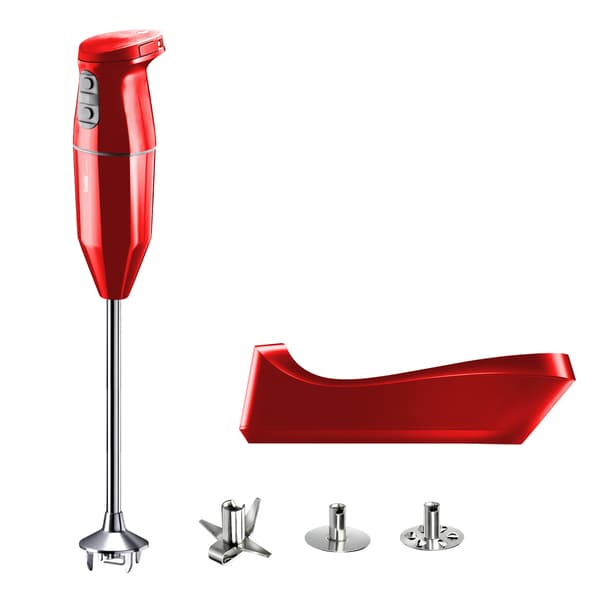 Bamix Cordless Pro stavmixer, röd