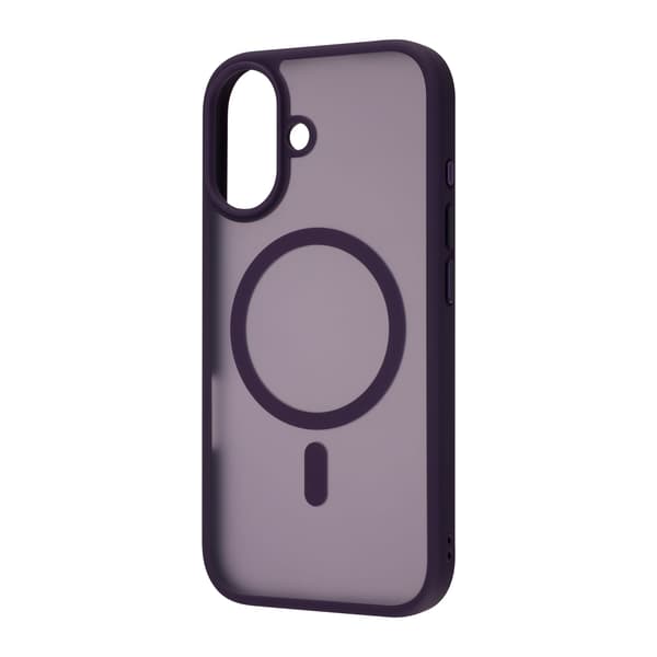 FoneKit MagSafe-kompatibelt Soft Touch skyddsfodral, iPhone 17, lila