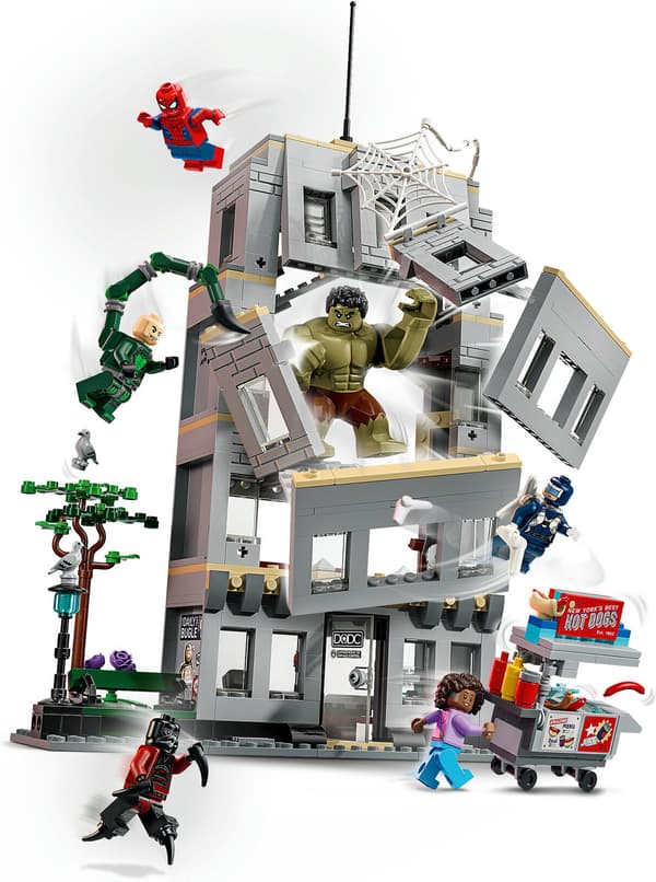 LEGO Marvel 76350 Episk sammandrabbning: Spider-Man mot Hulk