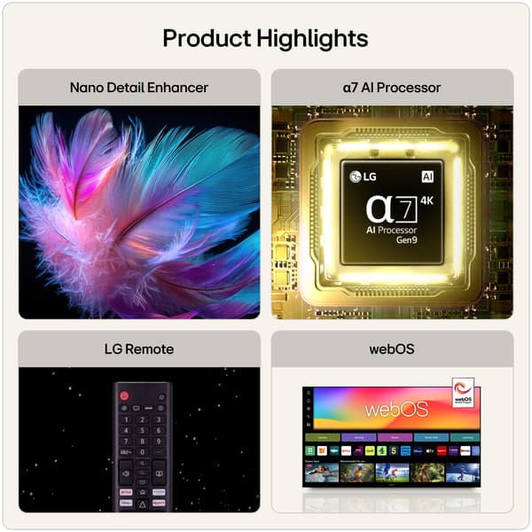 LG 43" NU85 – 4K LED TV