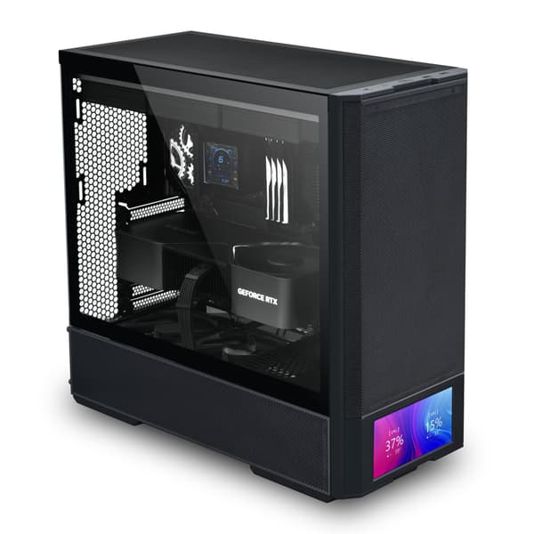 Lian Li Lancool 207 Digital ATX-chassi, svart