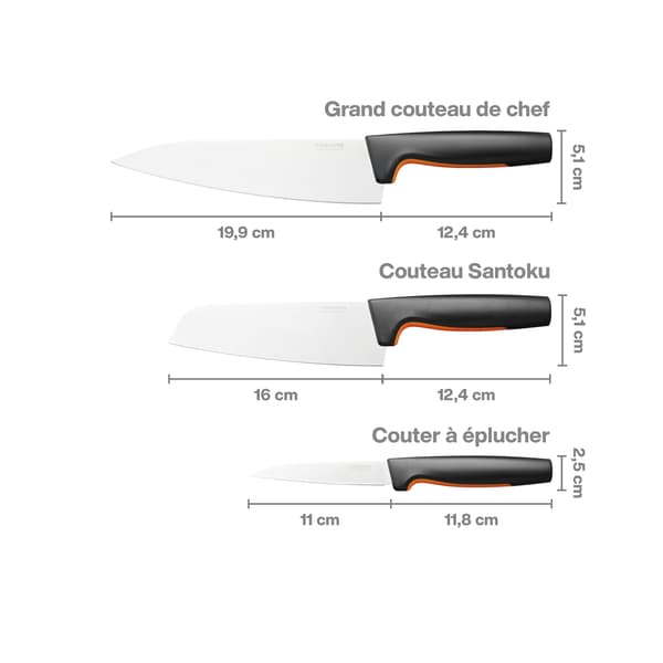Fiskars Functional Form knivblock, bambu